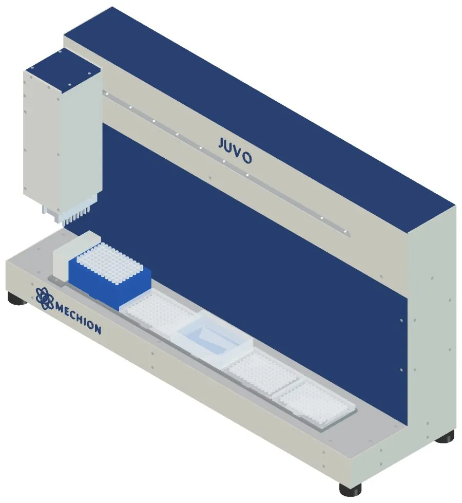 JUVO automated liquid handling robot by Mechion
